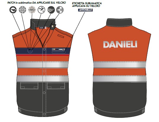 Gilet estivo Cantieri